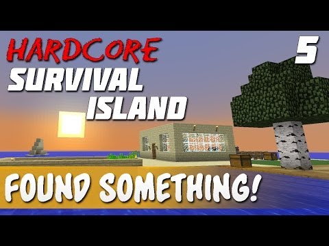 Ep. 5 - Guess what I found!? Minecraft Hardcore Survival Island!