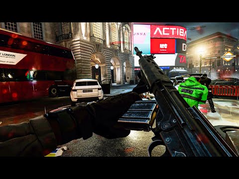 London under Attack " Piccadilly"  Call of Duty Modern Warfare 2019 - 4K