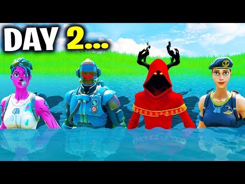 Last To Stop Swimming Wins $20,000 - Fortnite