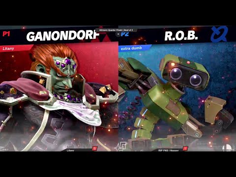 Litany (Ganon) vs. Napper (ROB) - Winners Quarter Finals @ UpTilt #29