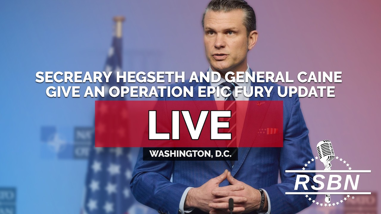 LIVE: Secretary Hegseth & Chairman Caine Give an Update on Operation Epic Fury - 03/31/26