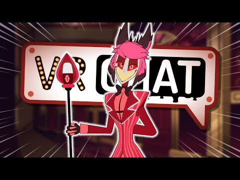 ALASTOR CREATES CHAOS IN VRCHAT! | Hazbin Hotel - Funny moments -