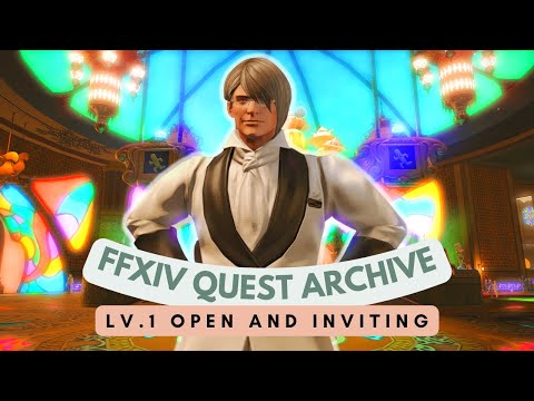 The Gold Saucer: Lv.1 Open and Inviting | No Commentary | FFXIV Quest Archive