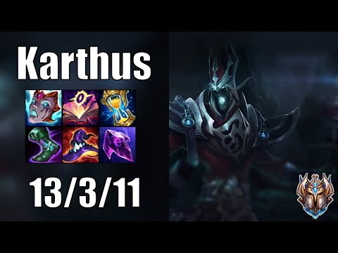 Karthus vs Fiddlesticks JUNGLE - Patch 12.9 euw1 CHALLENGER