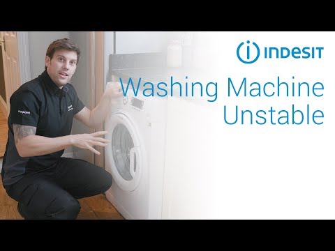 How to stop an unstable/wobbling washing machine | by Indesit