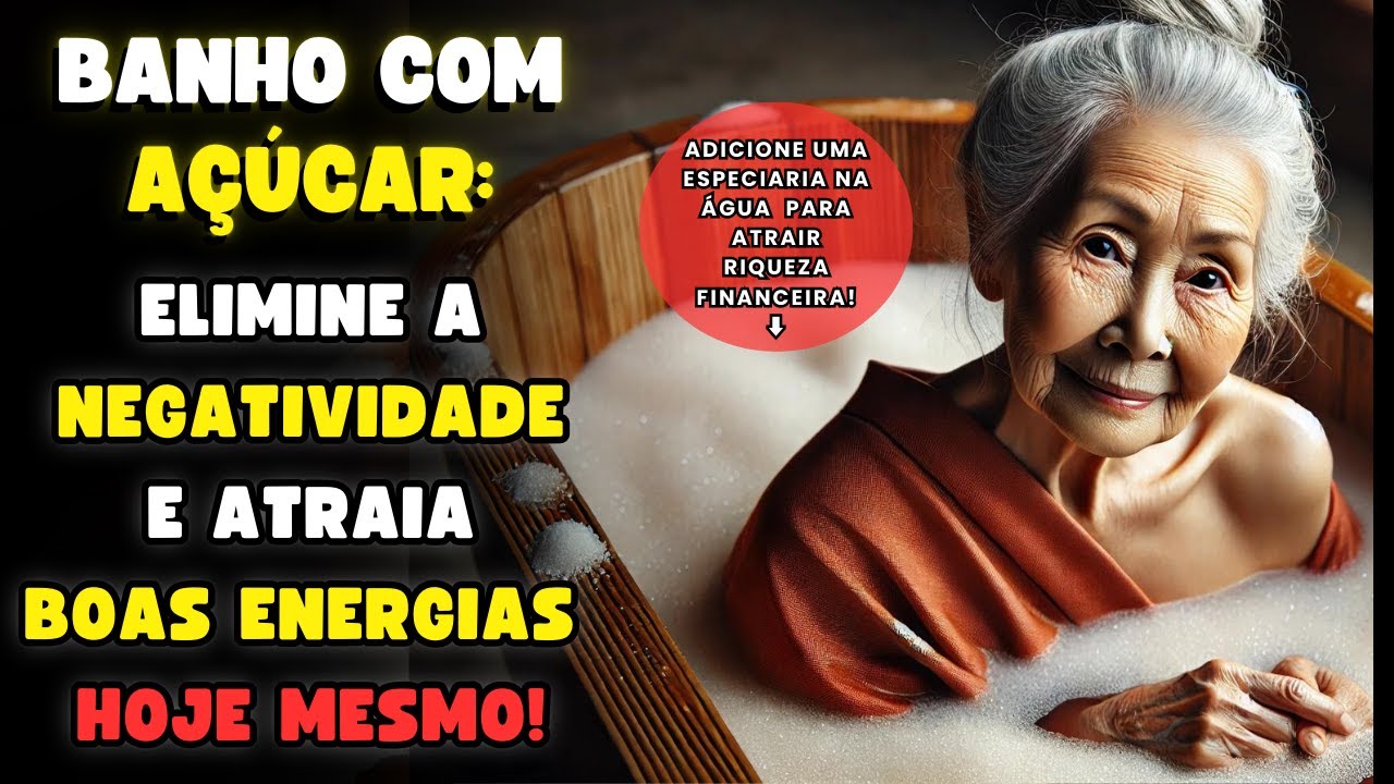 TOME UM BANHO DE AÇÚCAR E VEJA TUDO MELHORAR | Energias Positivas | Riquezas | Ensinamentos Budistas