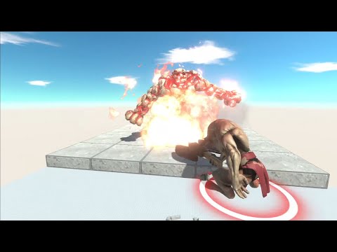 Wobbly Building Tournament 1 vs 1 Random Animal Revolt Battle Simulator