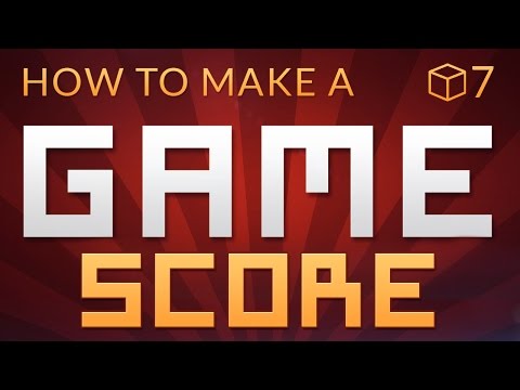 SCORE UI How to make a Video Game in Unity E07