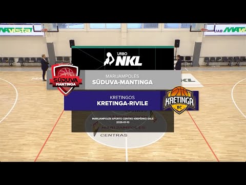 URBO-NKL apžvalga: Marijampolės „Sūduva-Mantinga“ – „Kretinga-Rivile“ [2026-01-10]