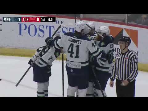Maine Mariners @ Adirondack Thunder highlights - 3/8/23