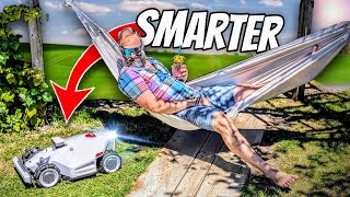 Smarter NOT Harder! - Mammotion LUBA 2 Robot Lawn Mower!!