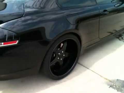 650 bmw 22" asanti.. Blacked out by southside