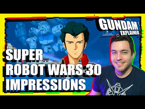 Super Robot Wars 30 Quick Look [Gundam Video Game Impressions]
