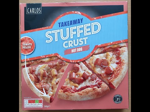 Aldi Carlos Takeaway Stuffed Crust Hot dog pizza Review