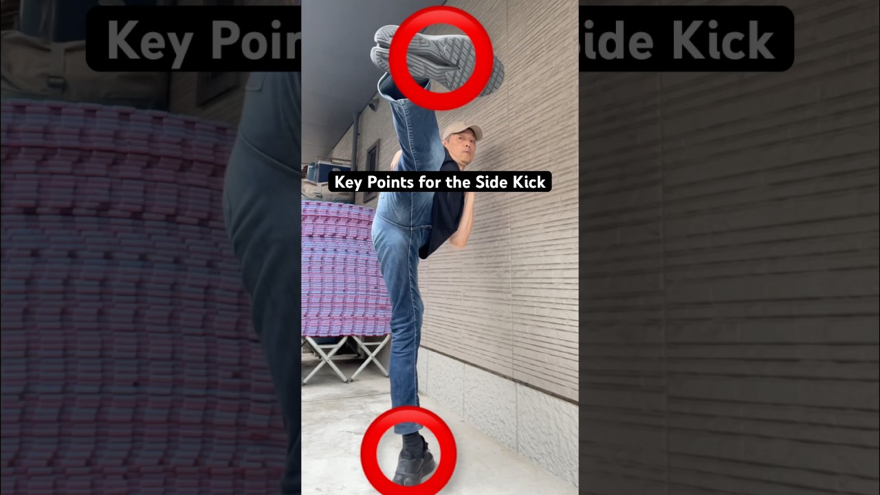 Key Points for the Side Kick #taekwondo #tkd #sidekick #横蹴り