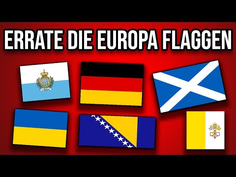 in 5 SEKUNDEN | leicht bis schwer | Europa Flaggen QUIZ