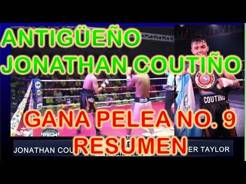ANTIGÜEÑO JONATHAN COUTIÑO LOGRA SU 9 VICTORIA EN NICARAGUA.