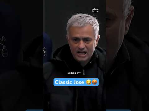 JOSE SAID WHAT?! 😅🤬 He turns 63 today! 🎉 #josemourinho #mourinho #tottenham #spurs #premierleague