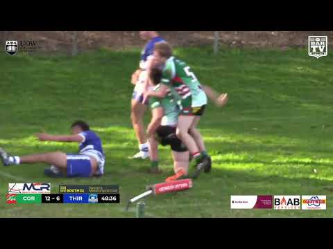 2020 IDRL U18s Round 3 Highlights   Corrimal Cougars vs Thirroul Butchers