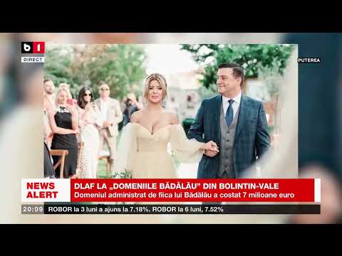 DLAF LA DOMENIILE BĂDĂLĂU DIN BOLINTIN VALE. Știri B1_1 februarie 2023