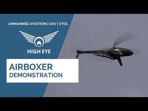HE Airboxer VTOL UAV | Demonstration (4K)