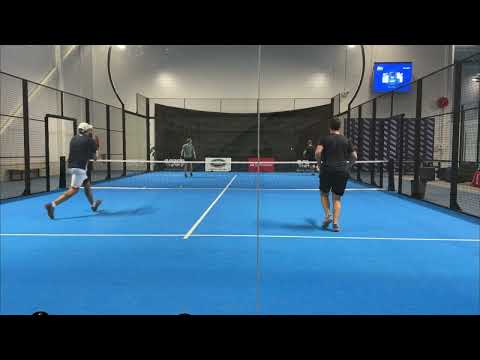 Tuomas Rajamäki&Mikko Peltomaa vs. Santeri Laihonen&Hugo Vuori (padel treenipeli 20.4.2022)