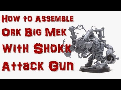 Ork Shokk  Attack Gun Assembly