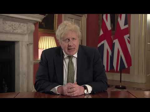 直播：英國首相鮑里斯-約翰遜制定了新的COVID-19鎖定措施。 (LIVE: UK Prime Minister Boris Johnson sets out new COVID-19 lockdown measures)