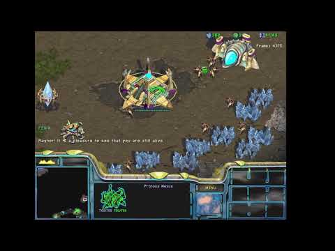 StarCraft 1.16.1 - Protoss Mission 10 Eye of the Storm [Custom Map Remake]