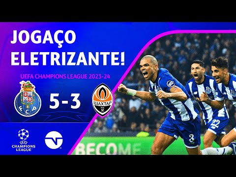 Gols e lances de Porto x Shakhtar Donetsk