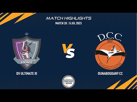 Match 28 - DVU vs DCC | Highlights | ECS Hungary | 8 July 2023 | ECS23.561