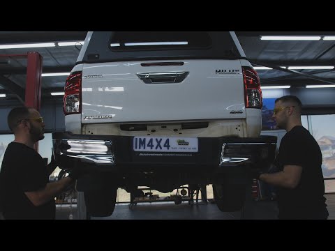 Vehicle Build: \"Ironvan\" Toyota Hilux Bush Truck Episode 04: Rear Bumper