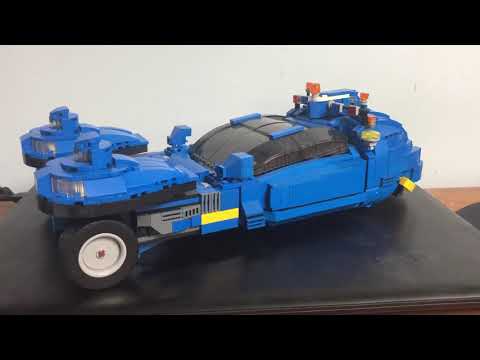 LEGO Blade Runner Spinner (not real LEGO)