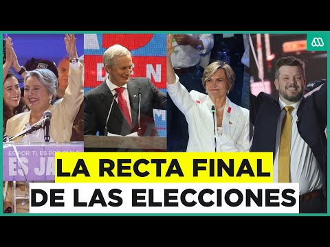 A horas de las elecciones presidenciales: Así llegan los candidatos