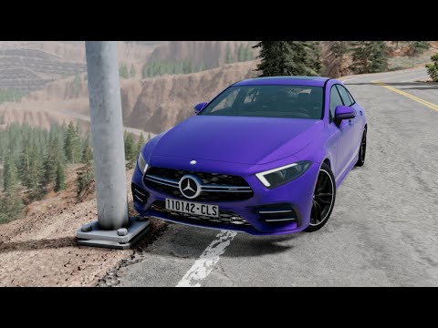 Loss of Control Car Crashes 65 - BeamNG Drive