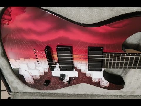 Metallica Master of Puppets Guitar (UnBoxing & Playing)