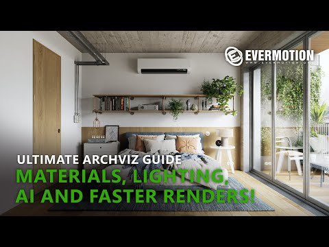 Ultimate ArchViz Guide: Materials, Lighting, AI and 36× Faster Renders!