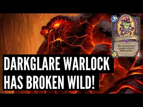 Darkglare Warlock has BROKEN Wild! Blizzard PLEASE fix! | Scholomance Academy | Wild Hearthstone