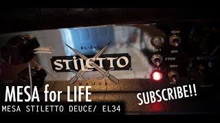 Video thumbnail for Mesa Stiletto Deuce 50/ 100 EL34 by Louis Torres