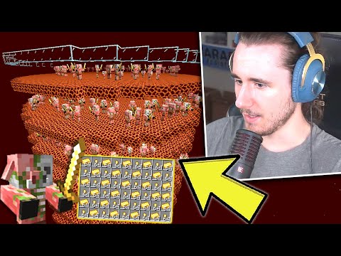 Gigantesca Farm di ORO nel NETHER