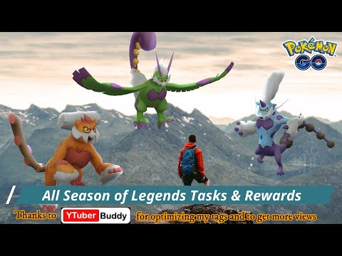 Season of legends tasks | Pokemon Go | Season of legends