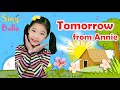 Tomorrow Song From Annie With Lyrics Sing With Bella