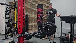 Concept 2 RowErg Unboxing, Initial Review and How to Store it