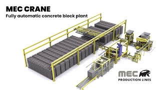 Concrete Block Plant - MEC CRANE