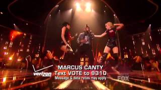 Marcus Canty -- Piece of My Heart -- The X Factor Rock Week Nov 16_ 2011.