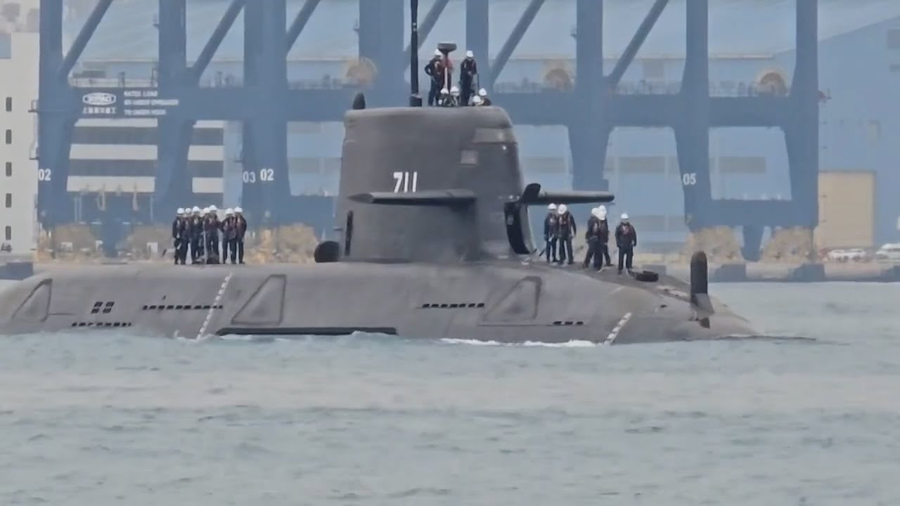 Taiwan's indigenous defense submarine begins fourth sea trial