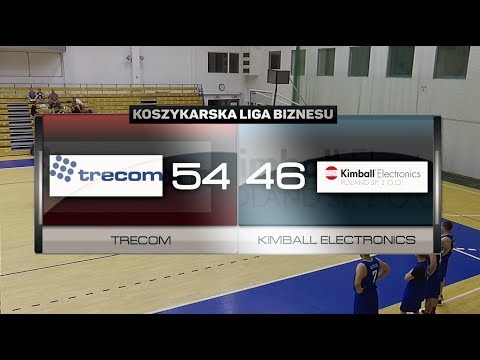 Trecom vs Kimball Electronics - XIV kolejka - Poznań - Koszykarska Liga Biznesu