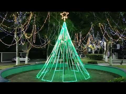 Praça duas vida viçosa Alagoas feliz Natal. 🎆🎇