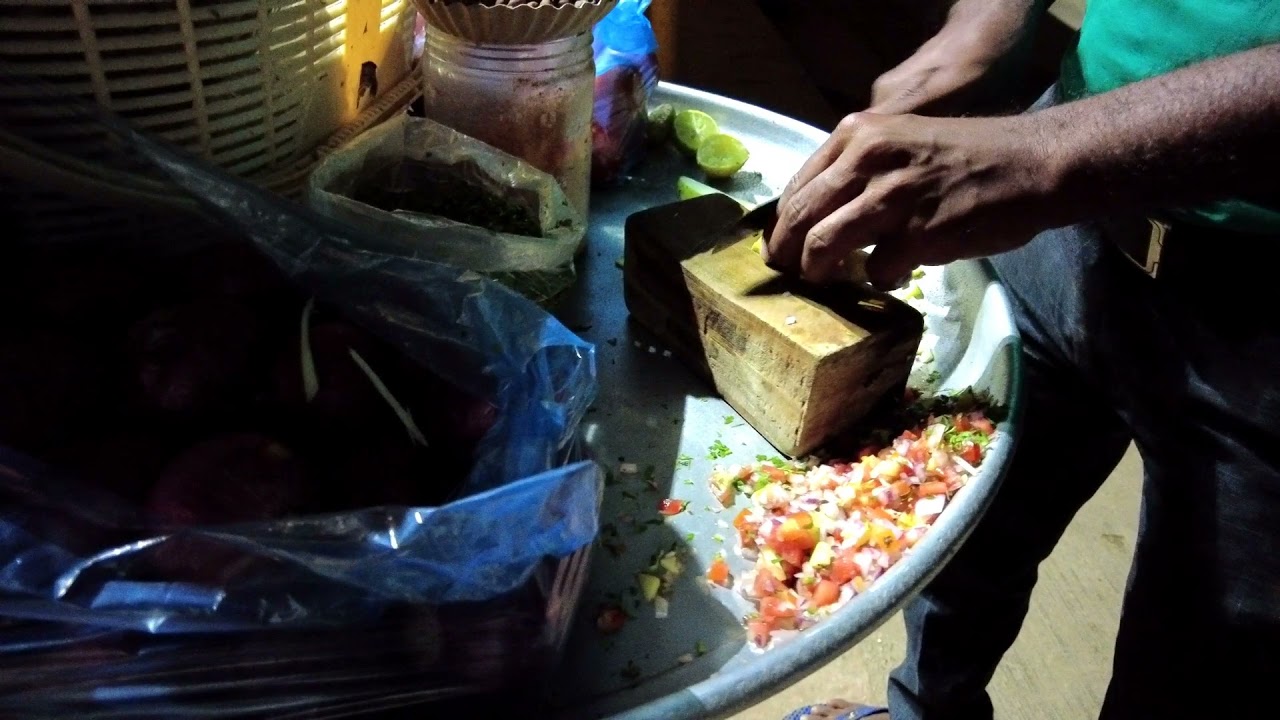 Chana Chaat  || Street Food of India || Must have in Alibag Beach, Maharashtra || Food ASMR