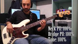 Video thumbnail for Fender Jazz Bass America Standard Review by Rj Cali
